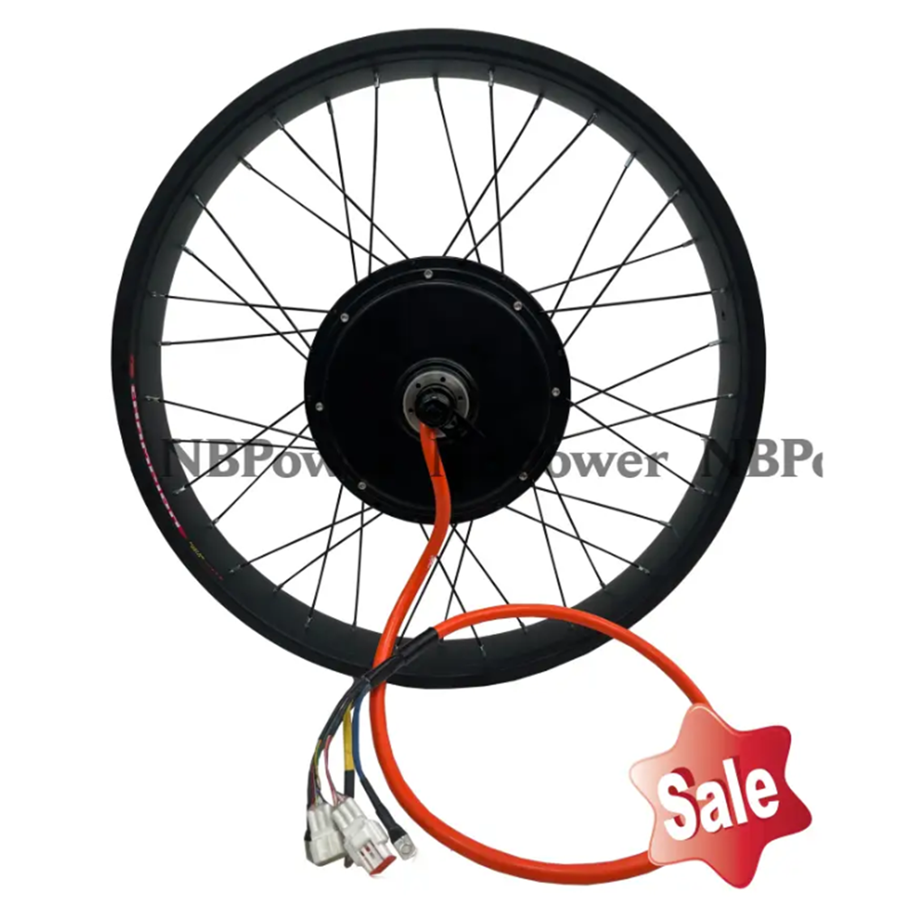 72V 5000W Hub Motor Kit - Rueda con motor trasero para bicicleta