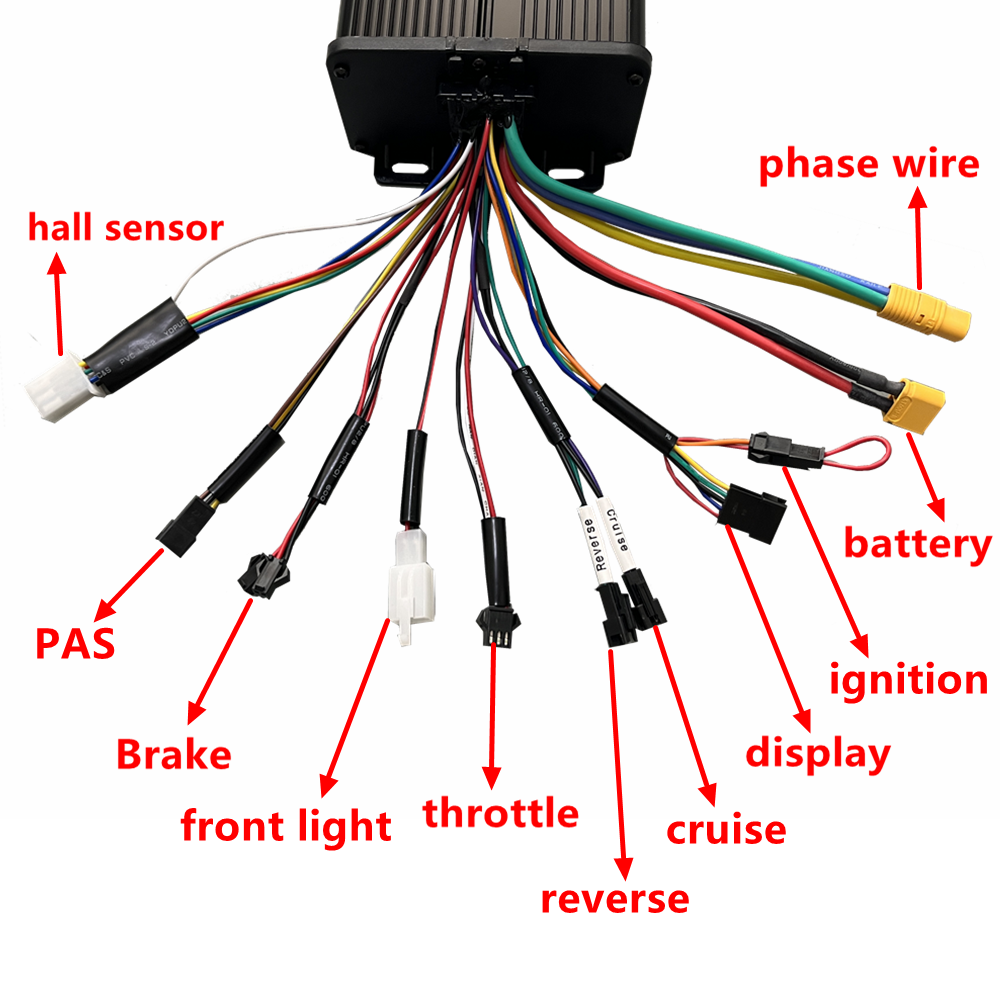 NBP 20 pulgadas 48-72v 2000W 1 - 72V 5000W Hub Motor Kit reseña y precio