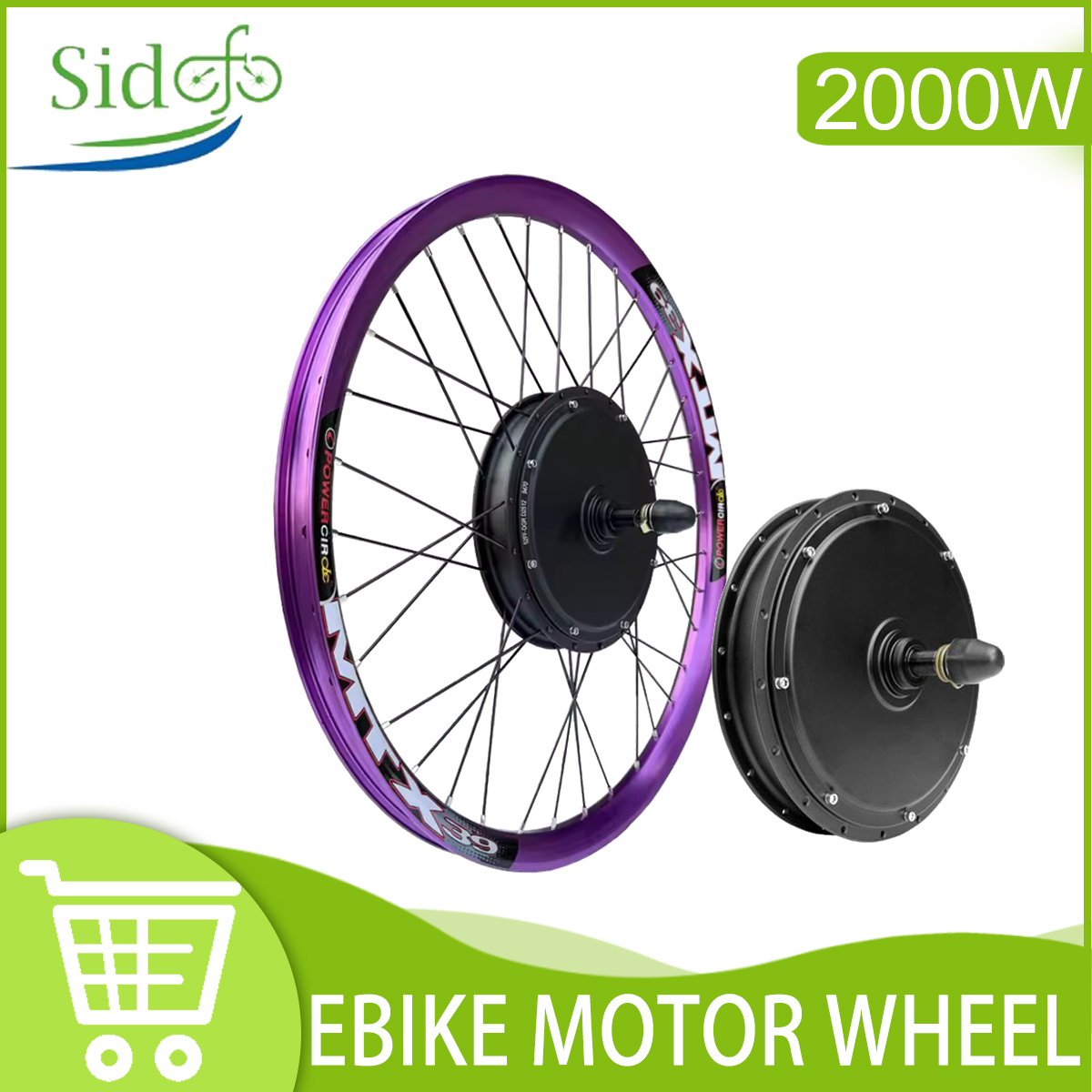Motor Eléctrico Delantero/Tras - 72V 5000W Hub Motor Kit reseña y precio