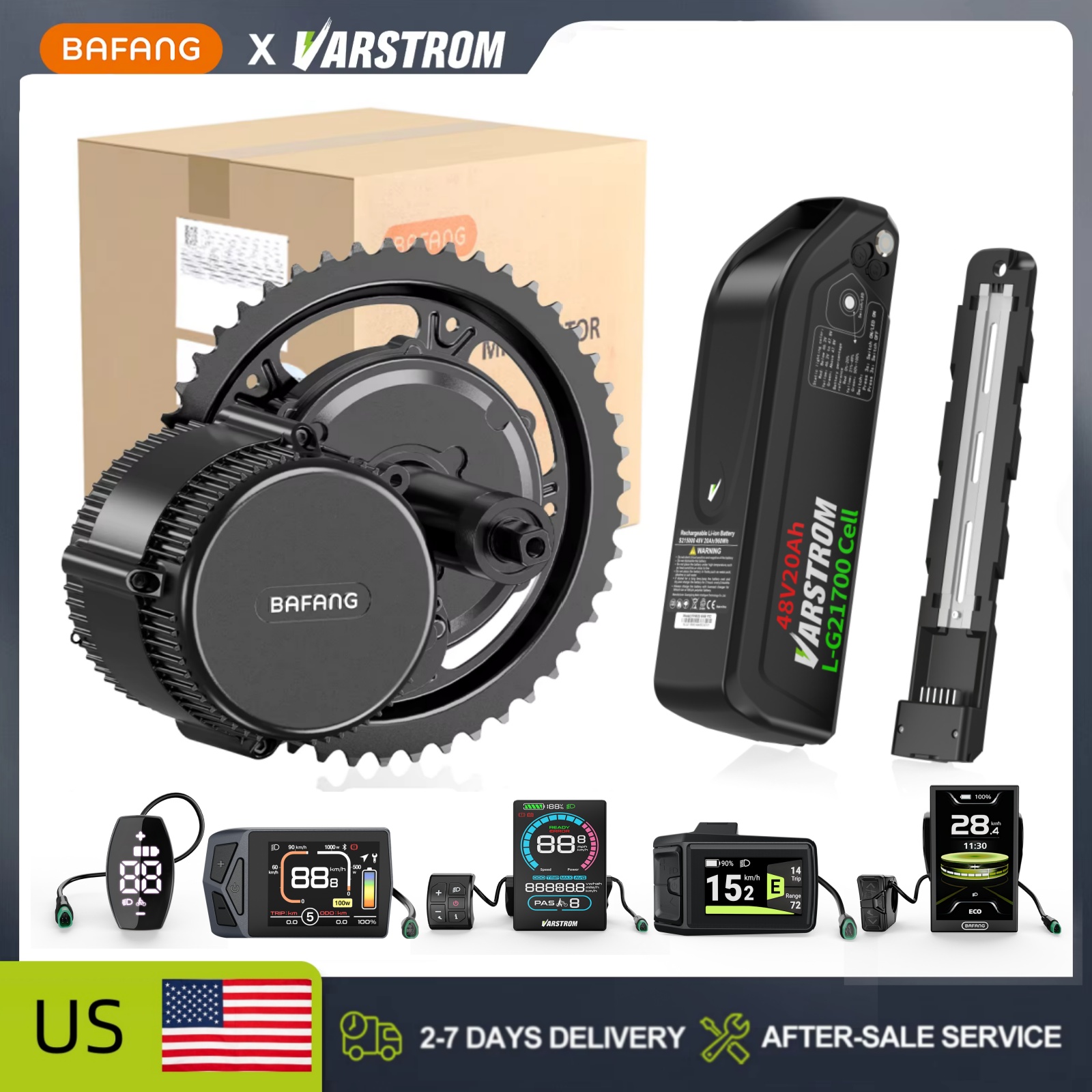 [Stock en EE. UU.] Kit de conv - Bafang Bbshd 1000W Conversion Kit reseña y precio
