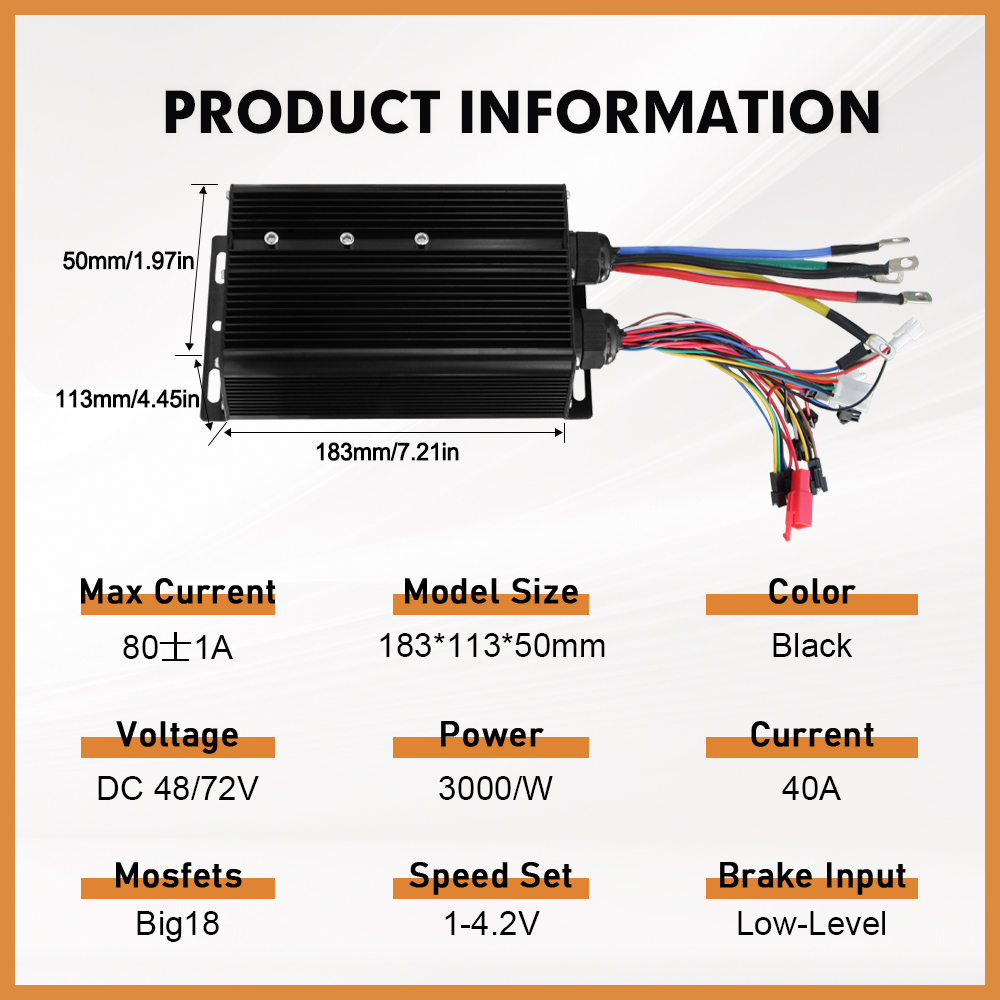 Bicicleta eléctrica, 3 modos,  - 72V 5000W Hub Motor Kit reseña y precio